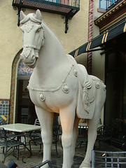 Replica of a terra-cotta horse from the Mausoleum of the First Qin Emperor