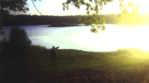 sunset usa lake geotagged michigan elklake