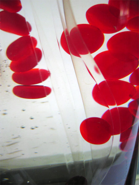 red blood cells colorimetric assay