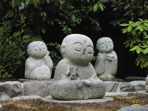 Meditating Jizō-sama