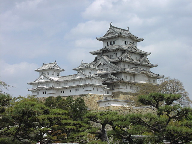 The splendid Himeji Castle