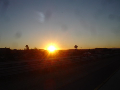sun sol sunrise highway amanecer autopista hw101