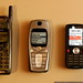 cell phone evolution   from nokia brick to sony ericsson w810i    MG 6192