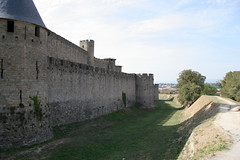 Northern walls of Carcassonne - Photo of Bouilhonnac
