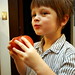 a boy and his enormous apple    MG 5570