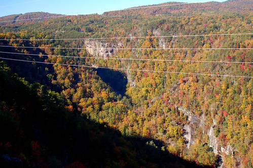 autumn colors tallulah georgia gorge