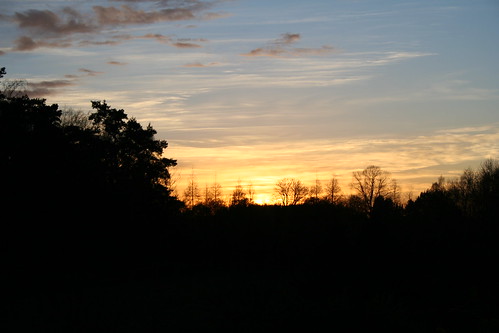 sunset sky clouds germany woods osnabrück alexhopkins atterfeld