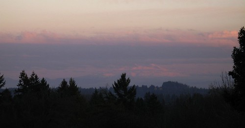 oregon sunsets mthood oregoncity mountainviewcemetery
