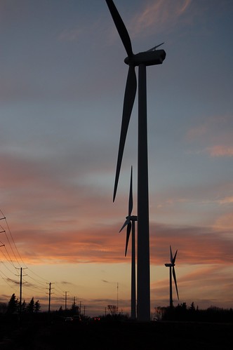 sunset canada windmill windmills princeedwardisland pei windpower windenergy northlake