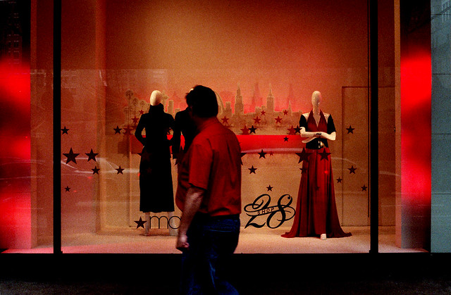Red Color in Street Photography - Red Color Shop