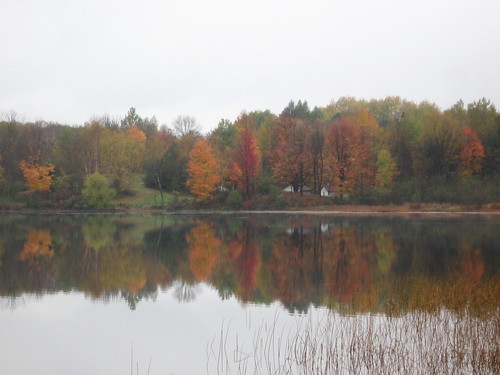 camp lake fall