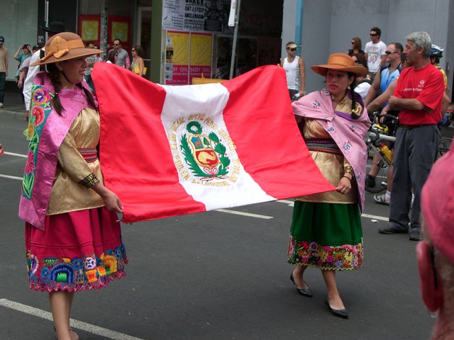 Flag Bearers - Grupo Folkorico de Danzas Peruanas