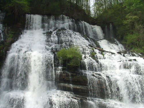 nature waterfall tennessee rockisland