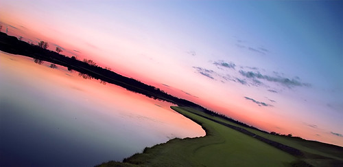 sunset sky colors golf course eastlansing oneyear interestingness36 i500 ravivora