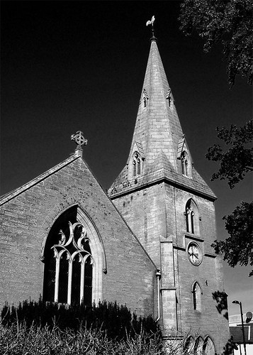 blackandwhite bw church wonder scotland medieval somerville weathervane celtic ancestors celticcross sinclair lanarkshire 15fsv p1f1 carnwath memorieofthesomervilles