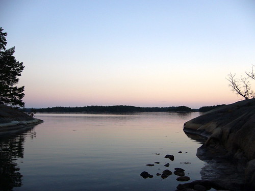 sunset beach geotagged islands waves sweden dusk archipelago stockholmarchipelago finnham