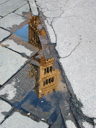italy reflection tower geotagged puddle pavement perspective lucca explore ii duomo tagwhores peoplelookatmestrangelywhenitakephotosofpuddlesbuttheydontseewhatisee geo:lat=43840892 geo:lon=10504915