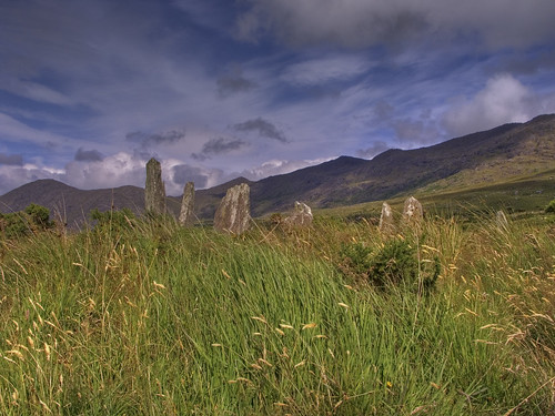 ireland landscape geotagged countycork stonecircle megalith bearapeninsula ardgroom geolat51736929 geolon9857998