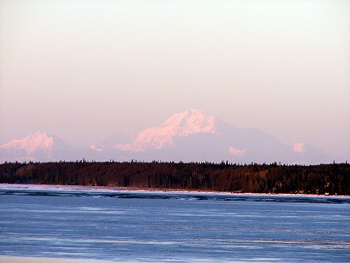 november trees sunset favorite mountain snow ice water alaska cook 2006 mount anchorage inlet hunter denali mckinley