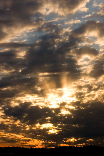 sunset sky clouds pittsburgh pennsylvania