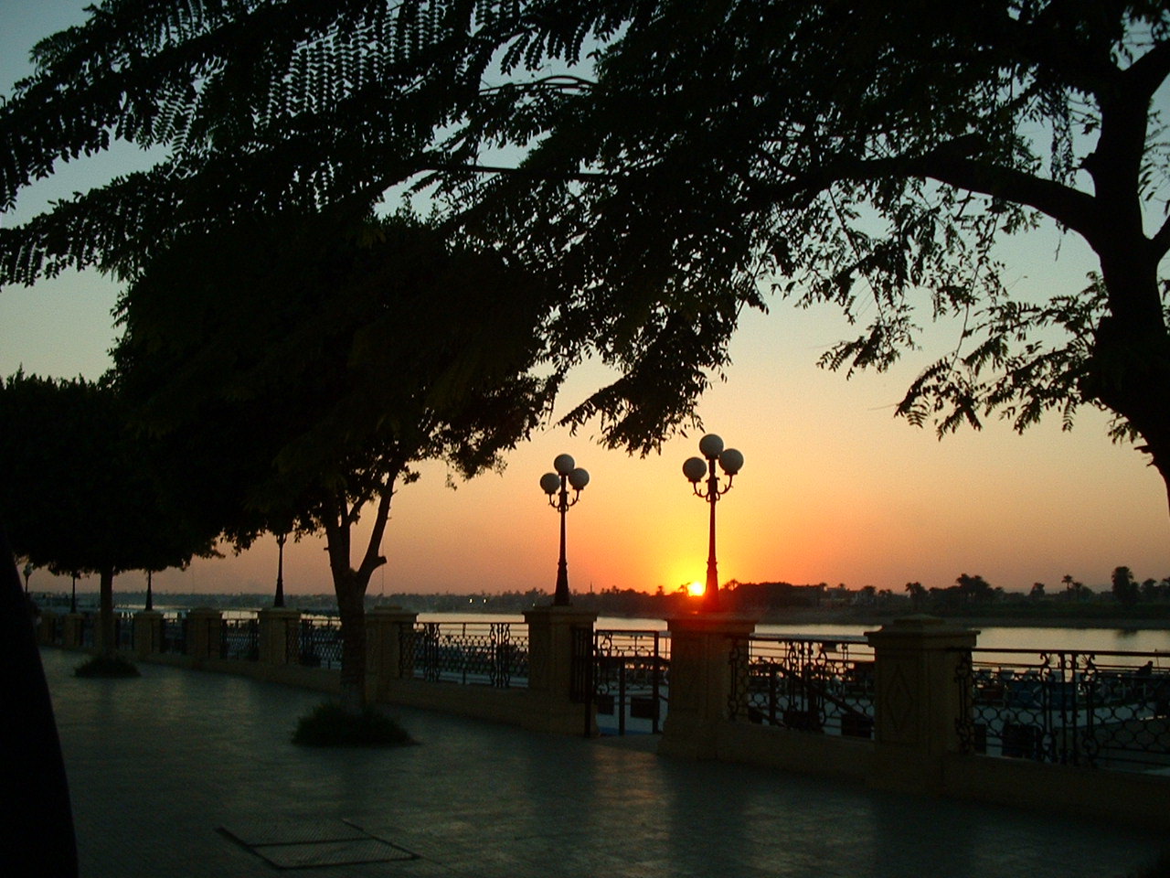Luxor Sunset