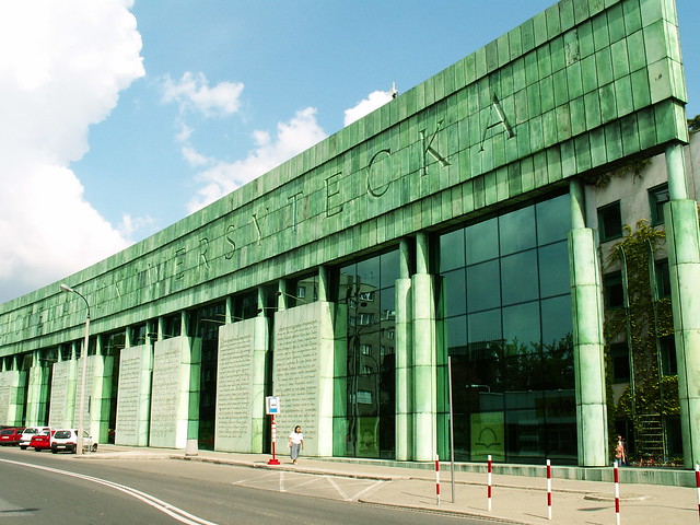 National Library in Warsaw, Poland