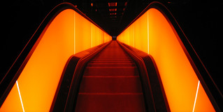 Escalator to hell or stairway from heaven