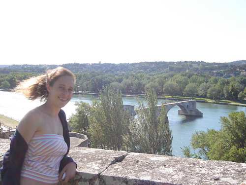 With the Pont D'Avignon