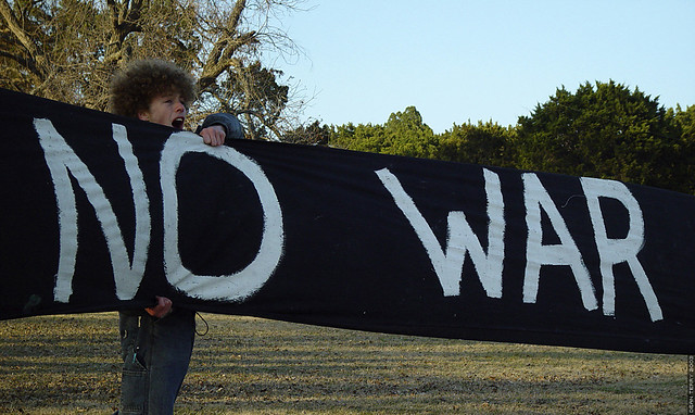 Protest: No War in Iraq