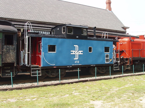 railroadmuseumofnewengland blue bostonmaine caboose historic trains newengland hack buggy crummy rmne bm 75150views 100views yep
