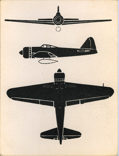 World War II aircraft recognition cards - an album on Flickr