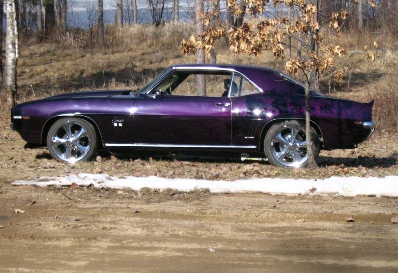 1969 Super Sport Metallic Purple Camaro - a photo on ...