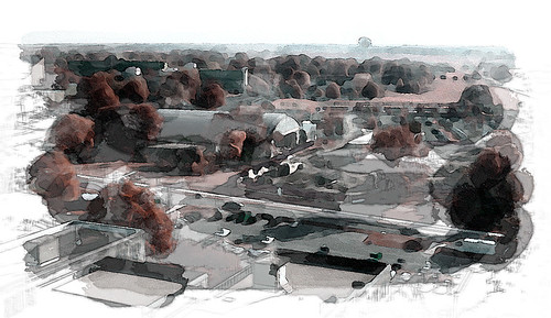 mississippi watercolor landscape university state msu chwatercolor