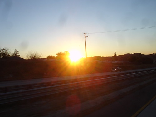 sun sol sunrise highway amanecer autopista hw101