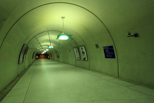 Tunnel at Haussmann St Lazare