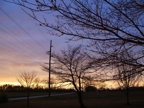 sunset christmasday2006 columbuscountync