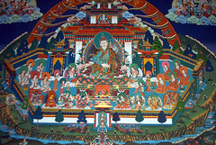Mural at Trongsa dzong
