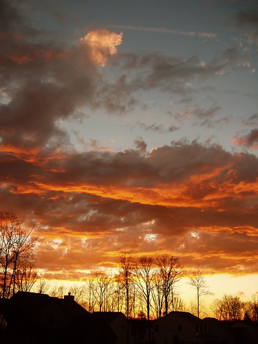 sunset clouds kentucky louisville