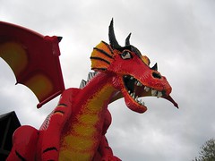 LEGO dragon profile 