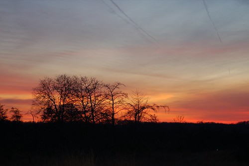 sunset cold beautiful walking trail miles