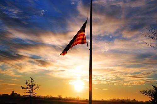 sunrise flag americanflag roadtrip american half americana mass geraldford