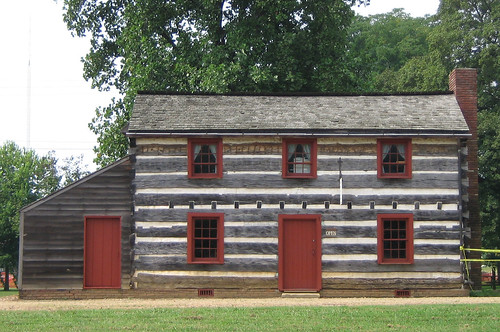 history site cabin indiana historic logcabin 1840 vincennes visitorscenter corncrib vincennesstatehistoricsites