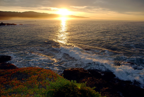 california sunrise pch pacificocean
