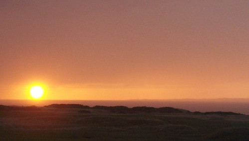 sunrise scotland september sutherland dornoch royaldornoch