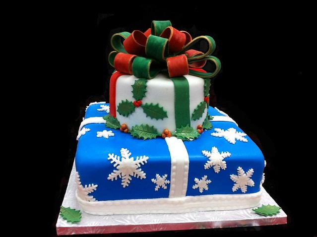 Christmas Cake by Delightful Designs Bakery