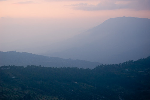 sunset india mountain forest landscape geotagged places uttaranchal sonapani
