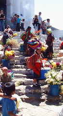 market-flowers - Chichicastenango, Guatemala
