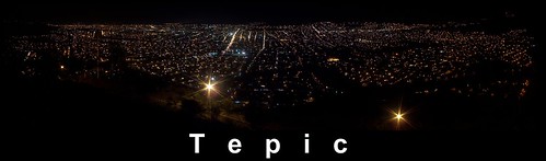 city light panorama luz night landscape geotagged mexico luces noche kodak ciudad tepic nayarit cerro panoramica easyshare nighshot delacruz dx7630 cerrodelacruz geolat21534438 geolon104883433