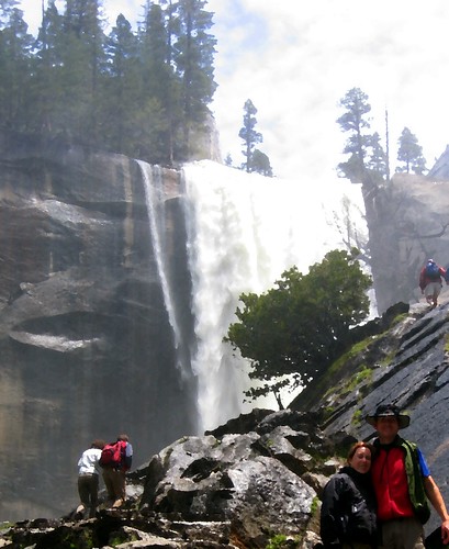Yosemite Mist Trail 'oil painting' conversion