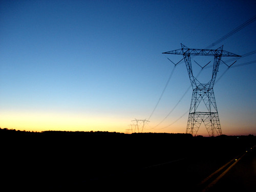 road sunset sky night dark geotagged country indiana powerlines geo:lat=409246 geo:lon=860293 michaelsarver sarver